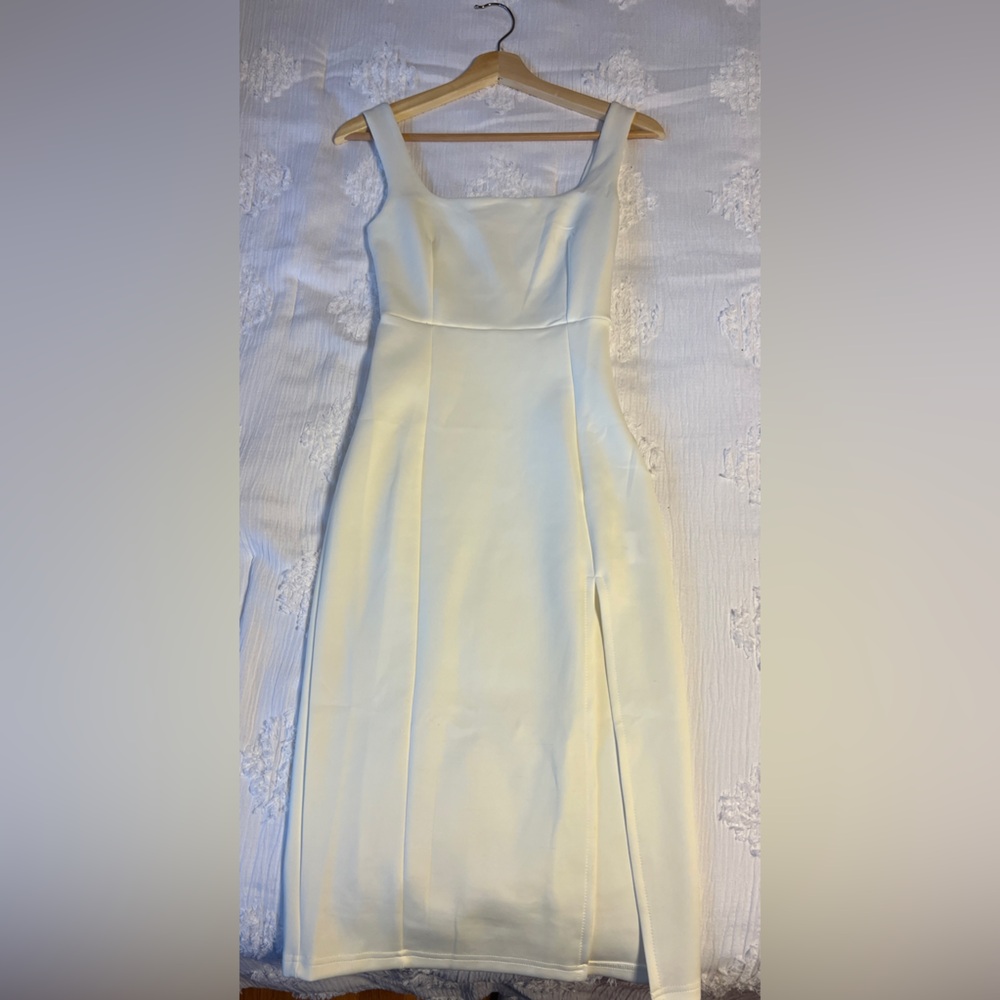 Showpo White Mini Dress